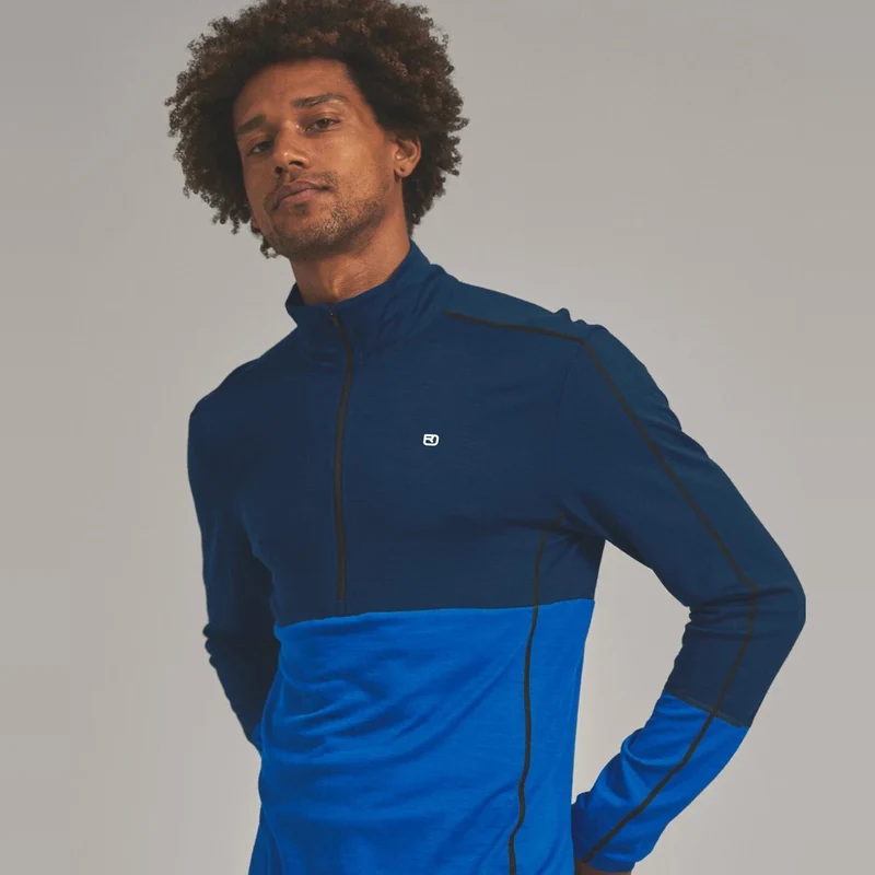 Ortovox 185 Rock'N'Wool Zip Neck