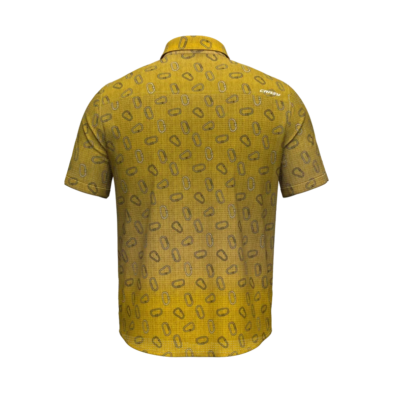 Crazy Idea Shirt Lumberjack Yellow