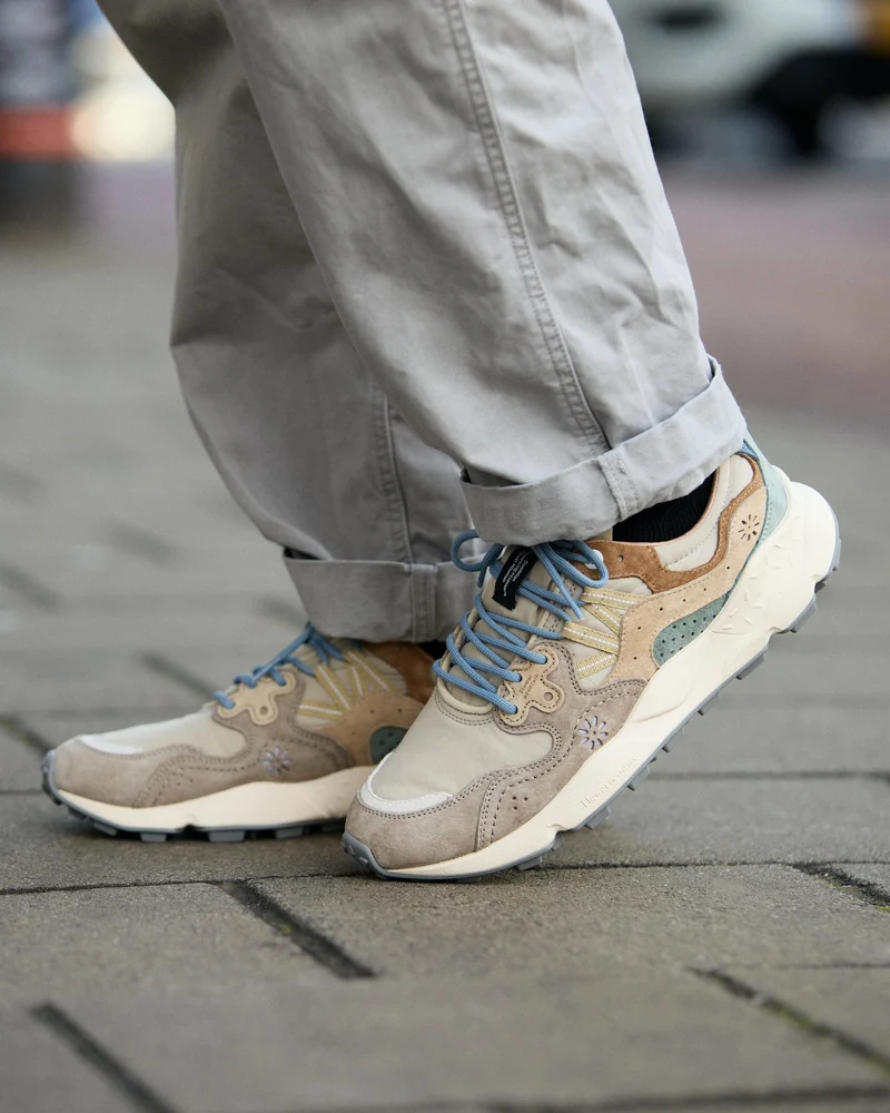 Flower Mountain Yamano 3 UNI Suede Nylon Taupe/Light/Beige