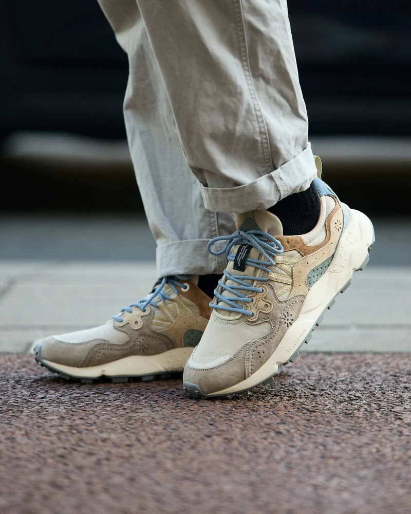 Flower Mountain Yamano 3 UNI Suede Nylon Taupe/Light/Beige