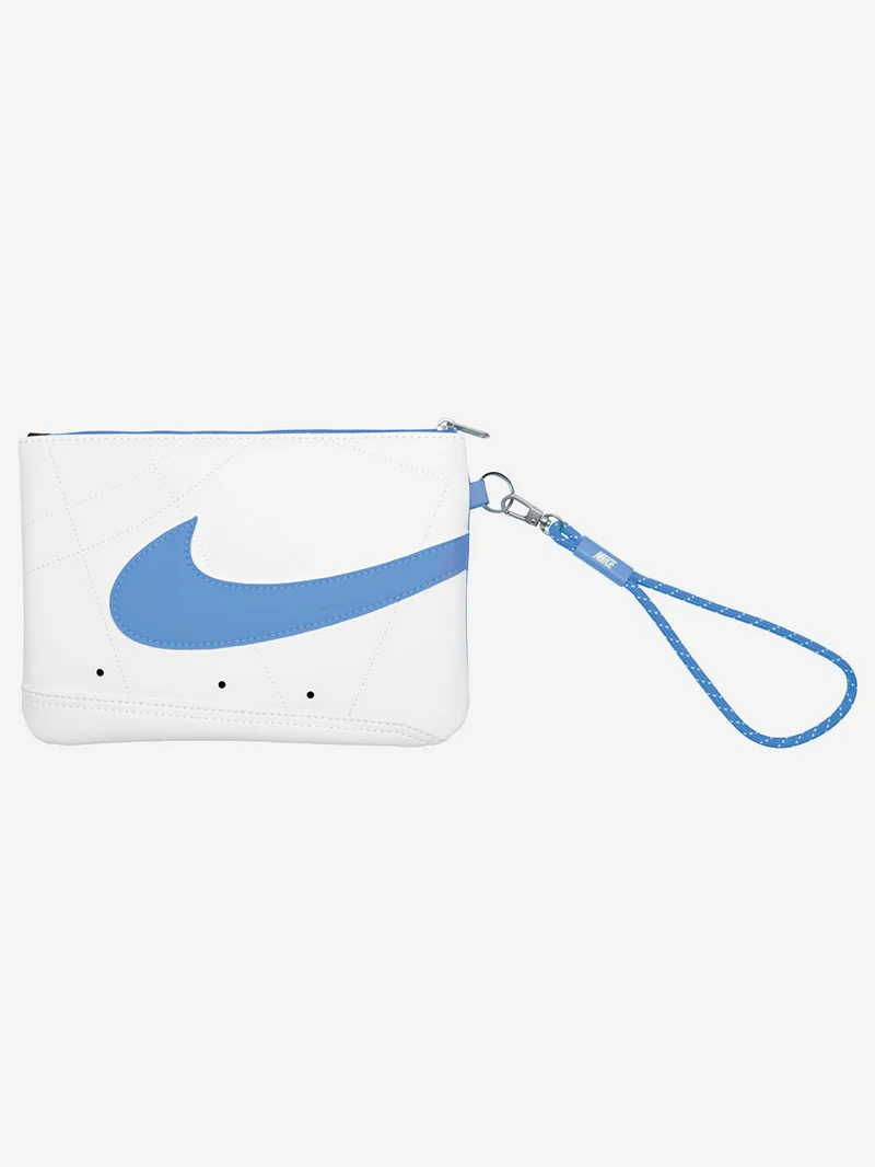 Polsiera bianca e azzurra Blazer con Swoosh