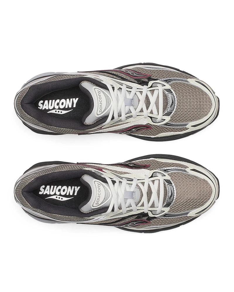 Saucony Progrid Omni 9 Tan / Maroon