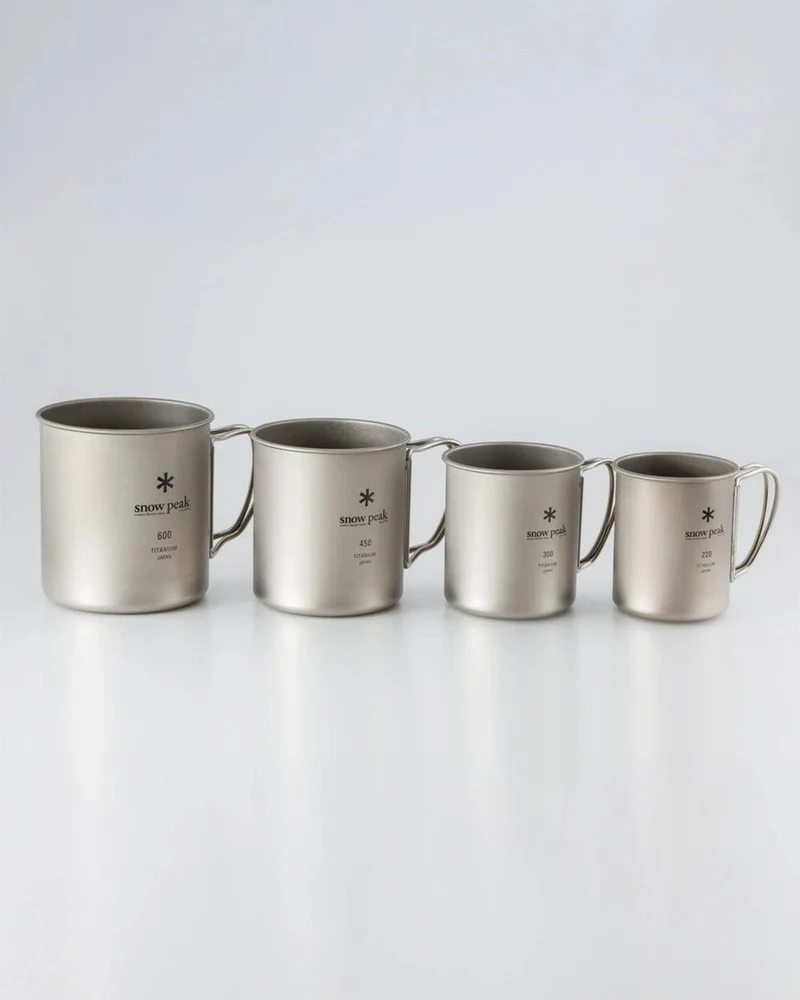 Snow Peak Titanium Single Cup [220ml]