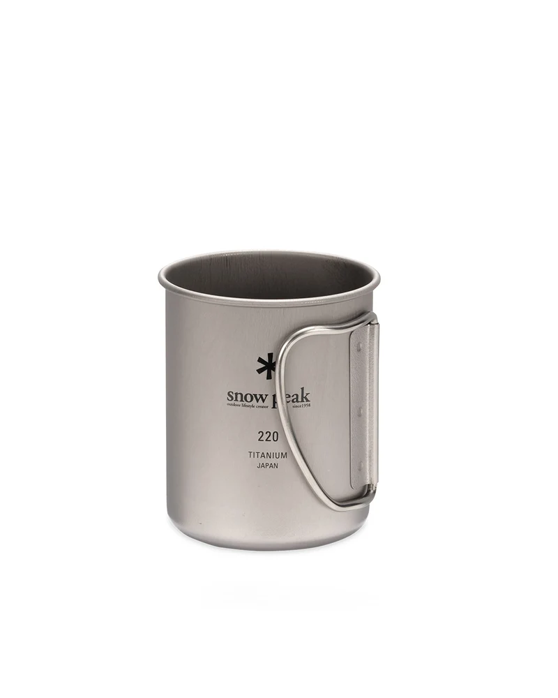 Snow Peak Titanium Single Cup [220ml]