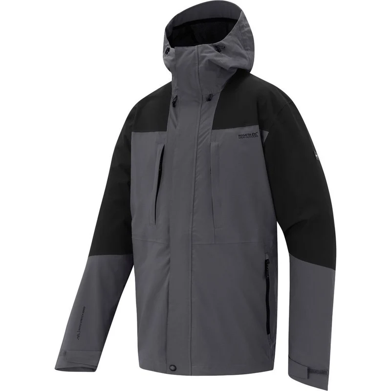 Regatta Freesdale Herren Regenjacke darkstorm-black