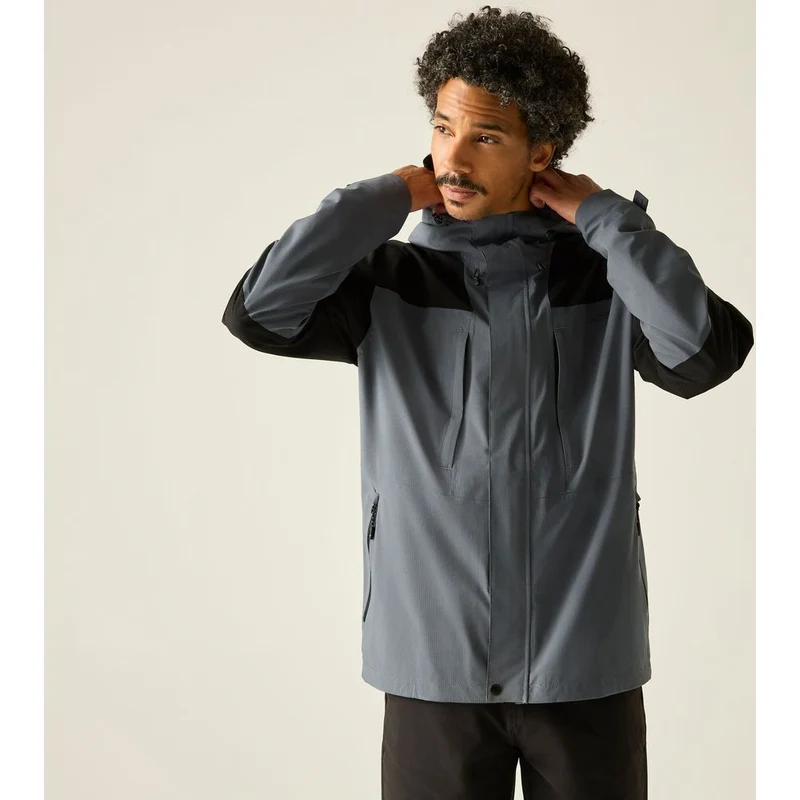 Regatta Freesdale Herren Regenjacke darkstorm-black