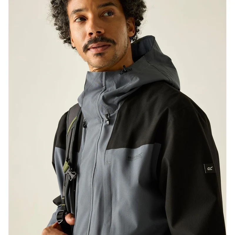 Regatta Freesdale Herren Regenjacke darkstorm-black