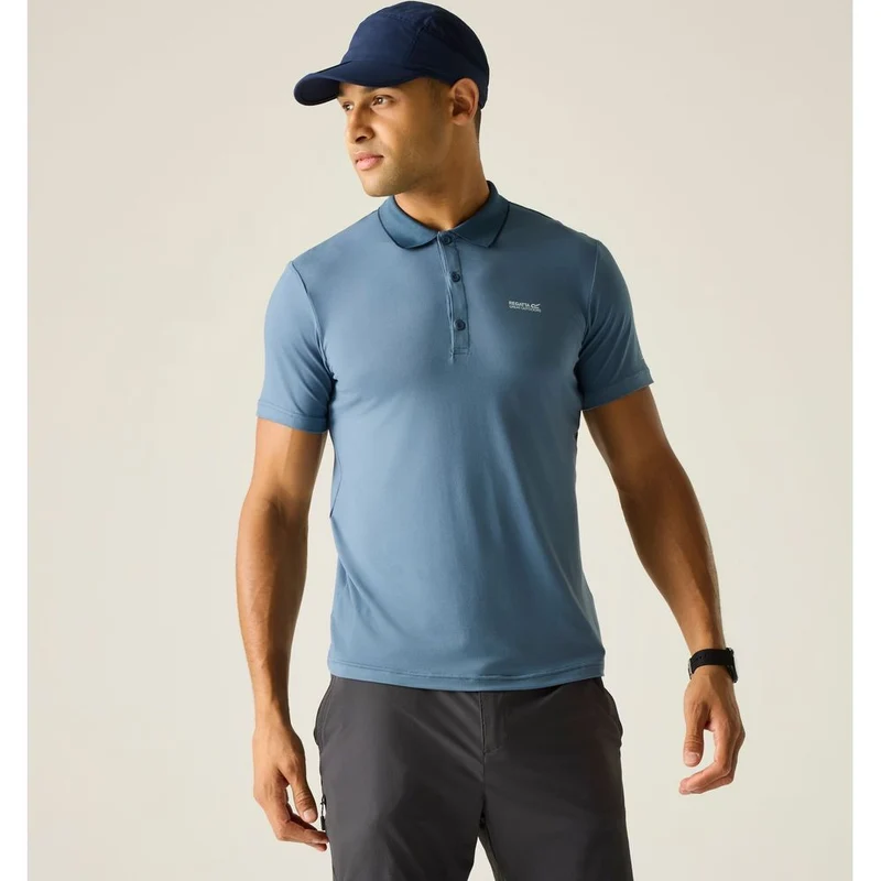 Regatta Maverik Stretch Poloshirt Herren china-blue