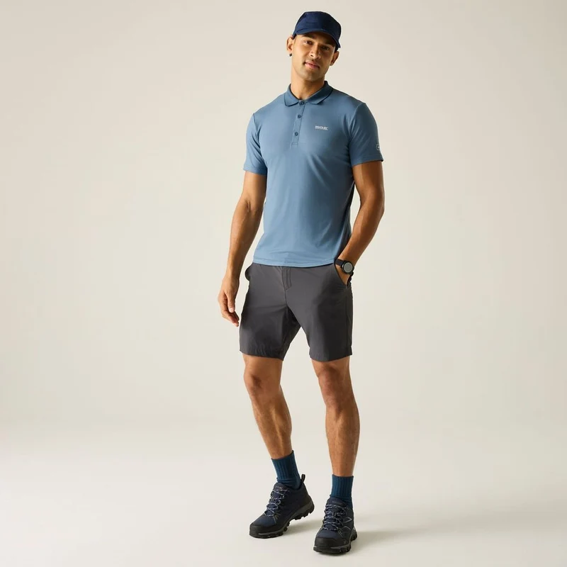 Regatta Maverik Stretch Poloshirt Herren china-blue