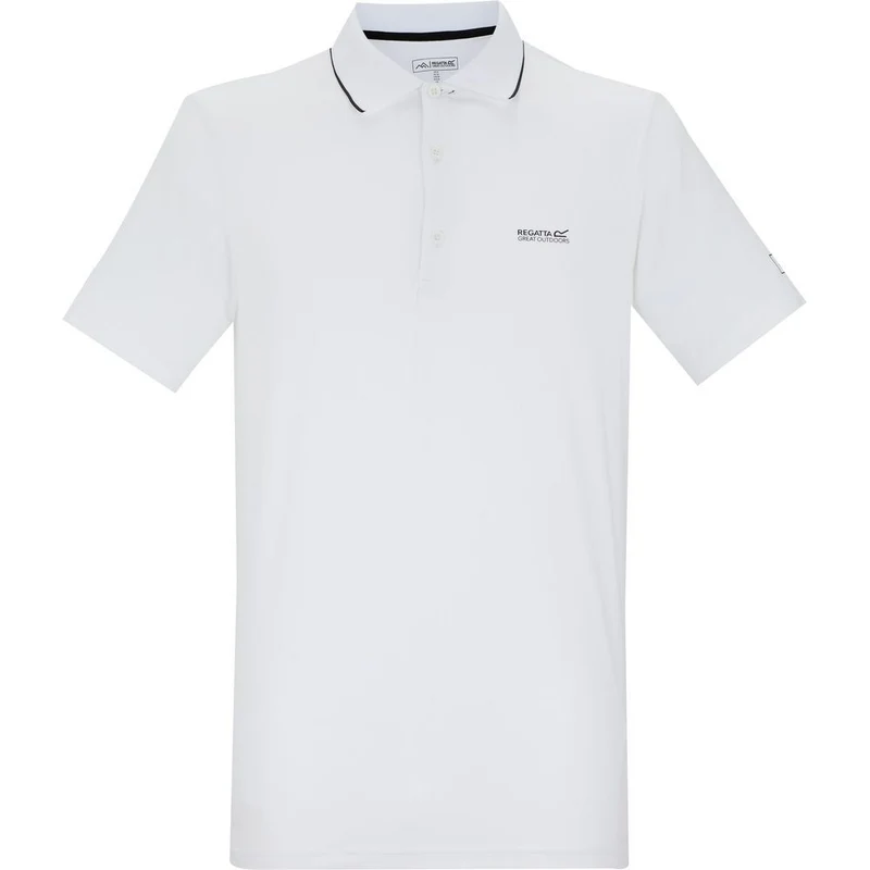 Regatta Maverik Stretch Poloshirt Herren white