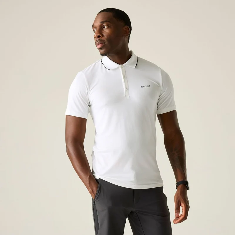 Regatta Maverik Stretch Poloshirt Herren white