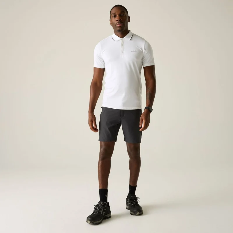 Regatta Maverik Stretch Poloshirt Herren white