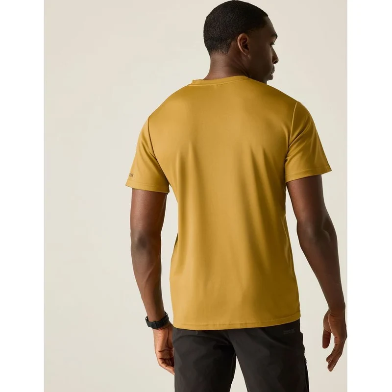 Regatta Fingal Slogan T-Shirt Herren wood-brown