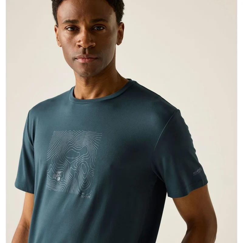 Regatta Fingal Stretch T-Shirt Herren night-sky