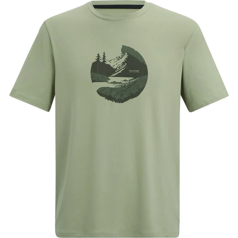 Regatta Fingal Stretch T-Shirt Herren light-sage