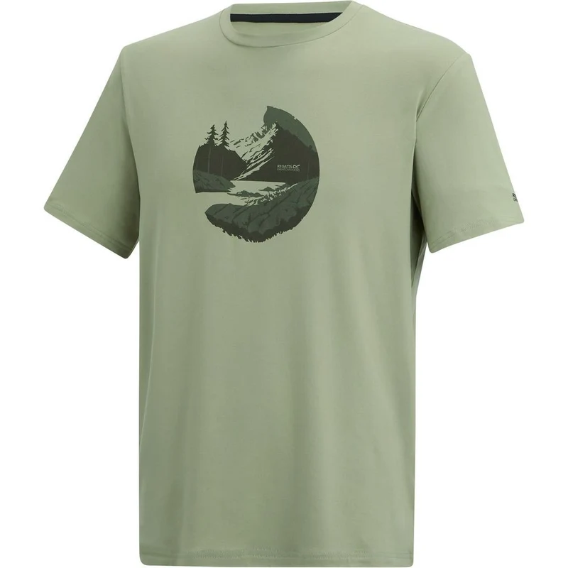 Regatta Fingal Stretch T-Shirt Herren light-sage
