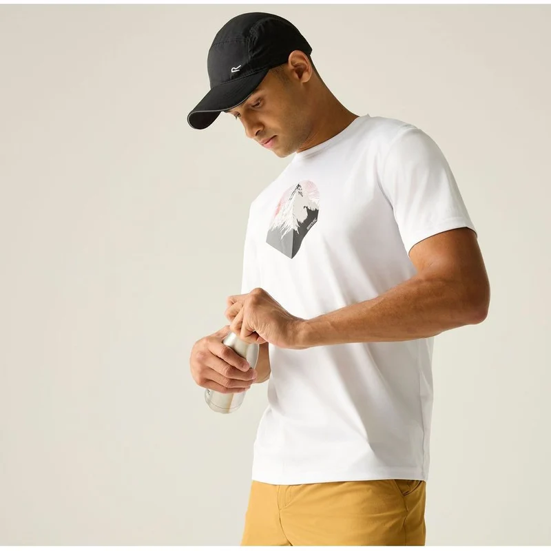 Regatta Fingal Funktionsshirt Herren weiß