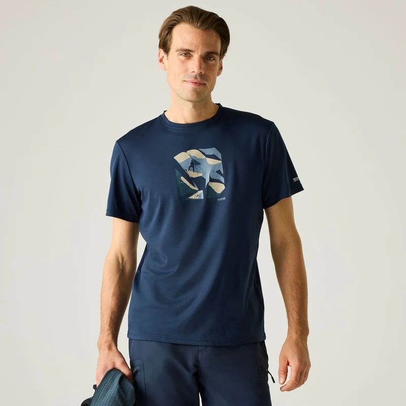 Regatta Fingal Funktionsshirt Herren navy