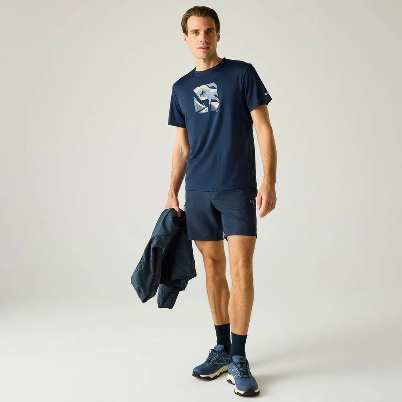 Regatta Fingal Funktionsshirt Herren navy