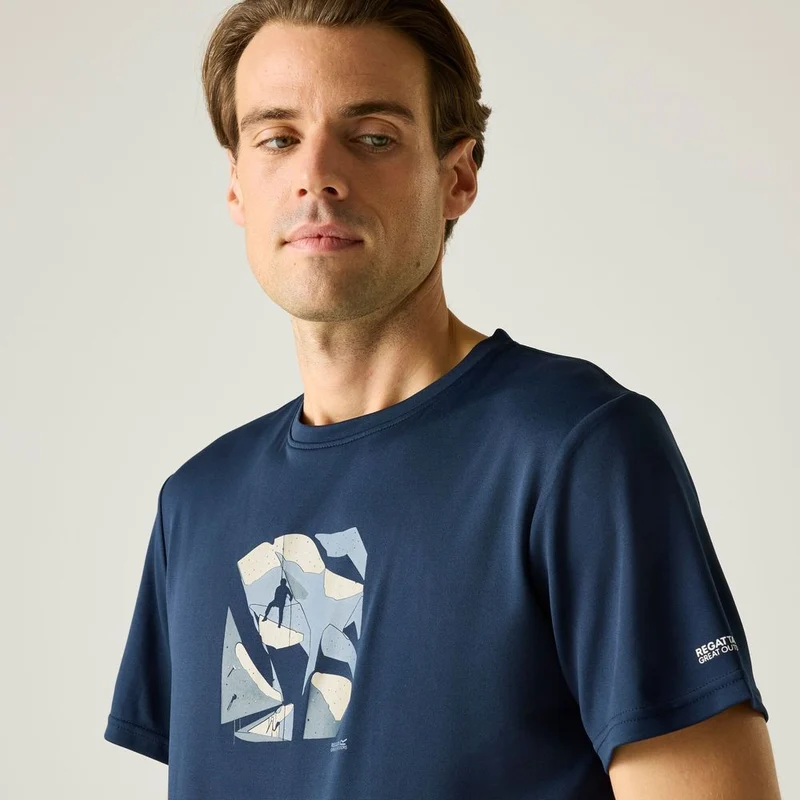 Regatta Fingal Funktionsshirt Herren navy