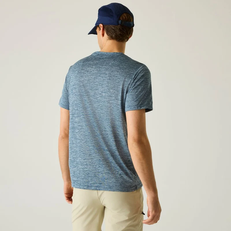 Regatta Fingal Edition Marl Funktionsshirt Herren china-blue