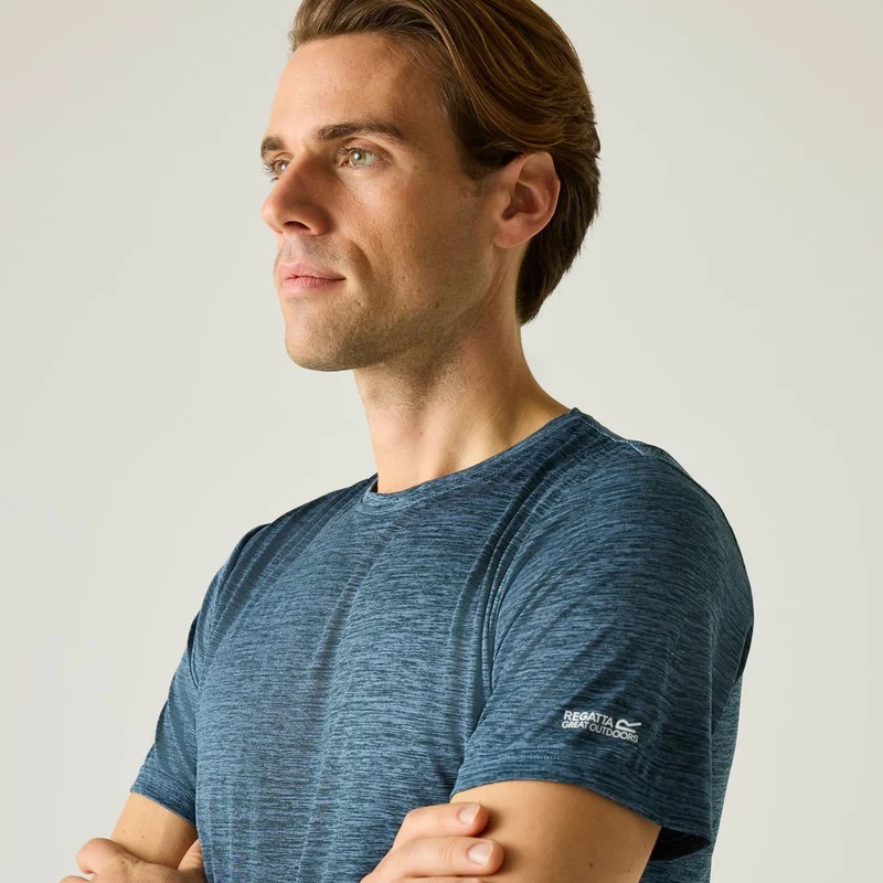 Regatta Fingal Edition Marl Funktionsshirt Herren night-sky