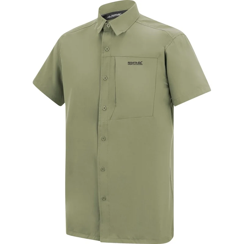 Regatta Anti Insect Travel Light Hemd Herren light-sage