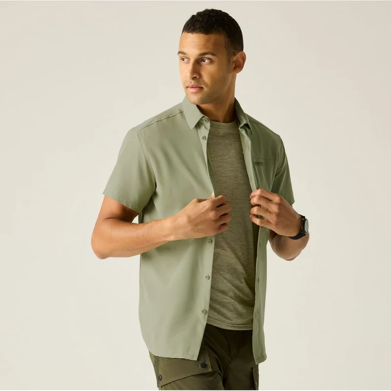 Regatta Anti Insect Travel Light Hemd Herren light-sage