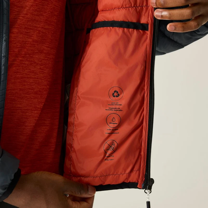 Regatta Hillpack II Isolationsjacke Herren dark storm brick
