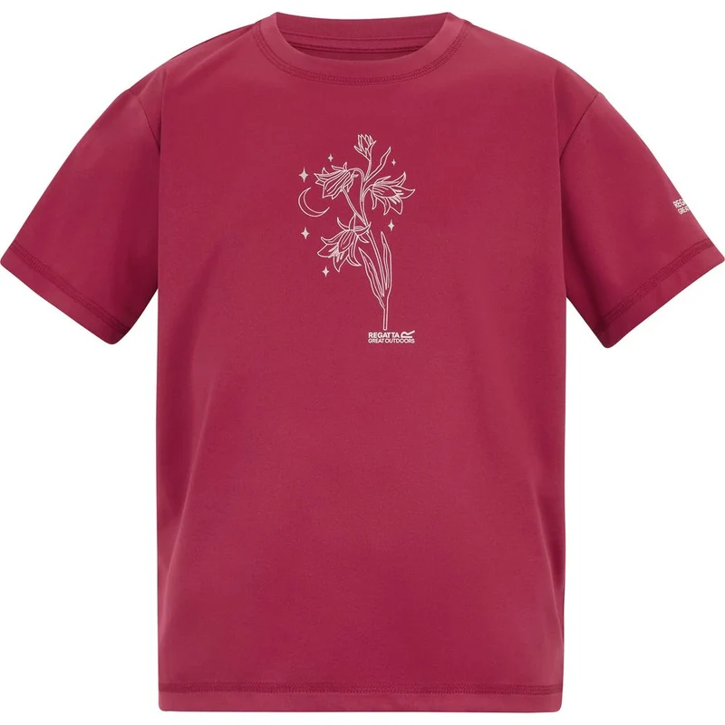 Regatta Aria Funktionsshirt Kinder deep-pink