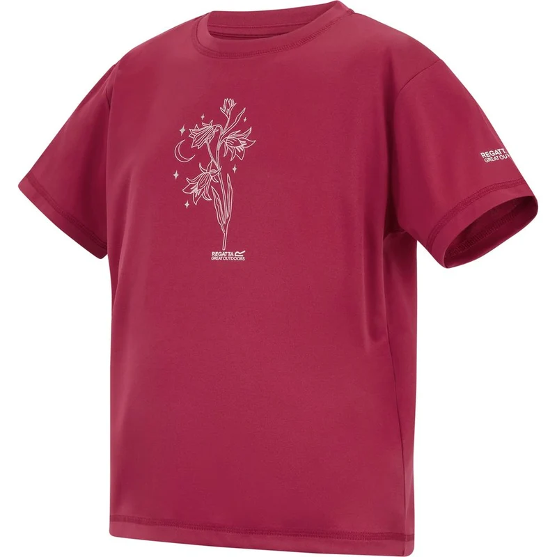 Regatta Aria Funktionsshirt Kinder deep-pink