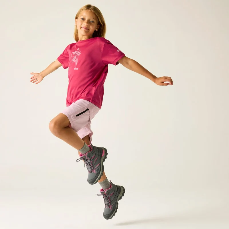 Regatta Aria Funktionsshirt Kinder deep-pink