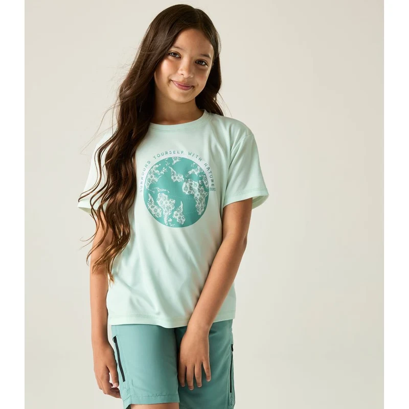 Regatta Aria Funktionsshirt Kinder oceanmist