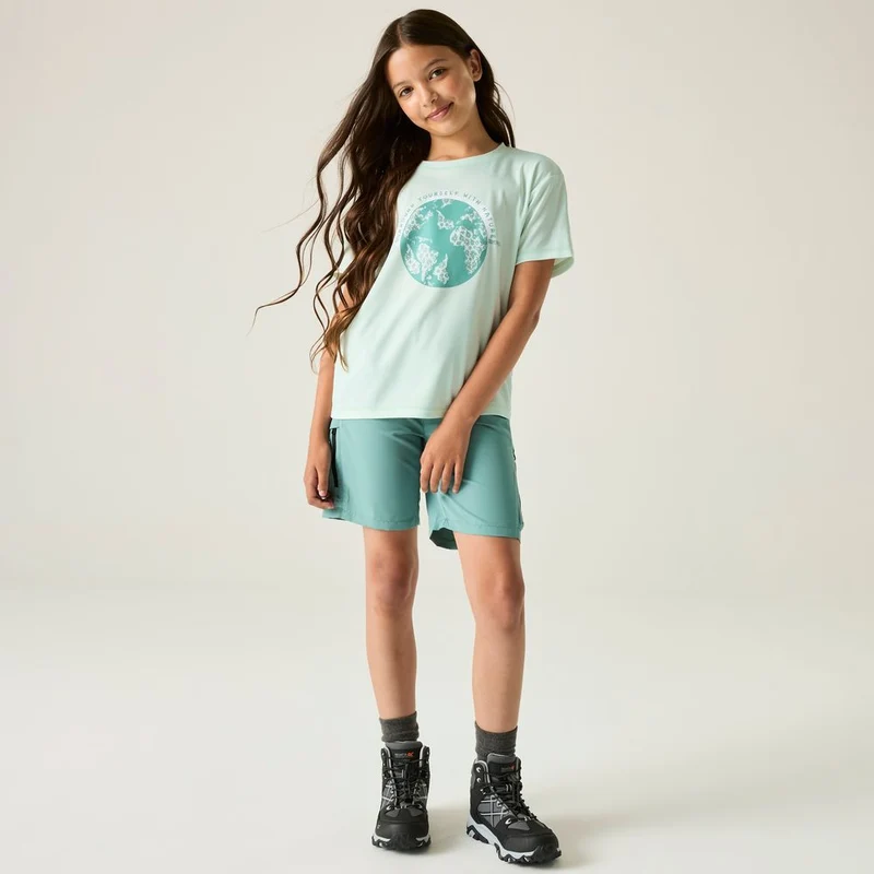 Regatta Aria Funktionsshirt Kinder oceanmist