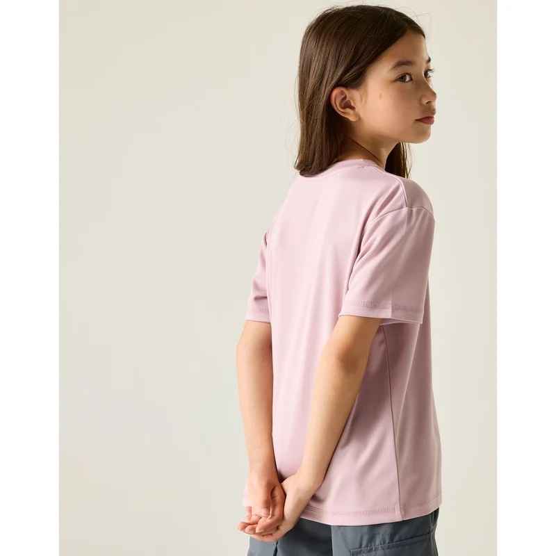 Regatta Aria Funktionsshirt Kinder powder-lilac