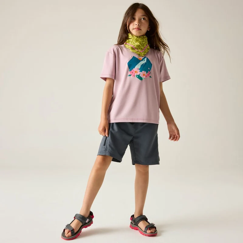 Regatta Aria Funktionsshirt Kinder powder-lilac