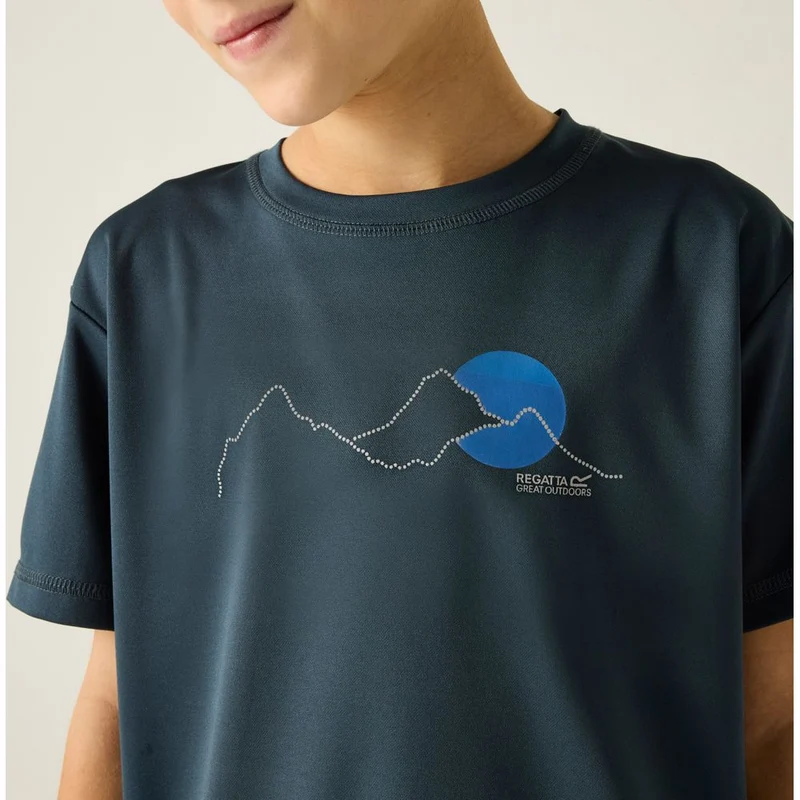 Regatta Alvarado Funktionsshirt Kinder night-sky