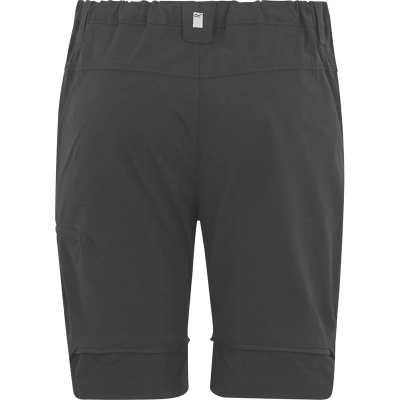 Regatta Highton Stretch Zip Off Walking Kinder Outdoorhose dark grey