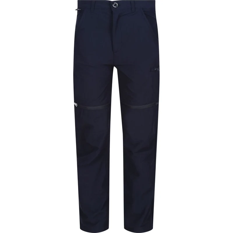 Regatta Highton Stretch Zip Off Kinder Outdoorhose navy