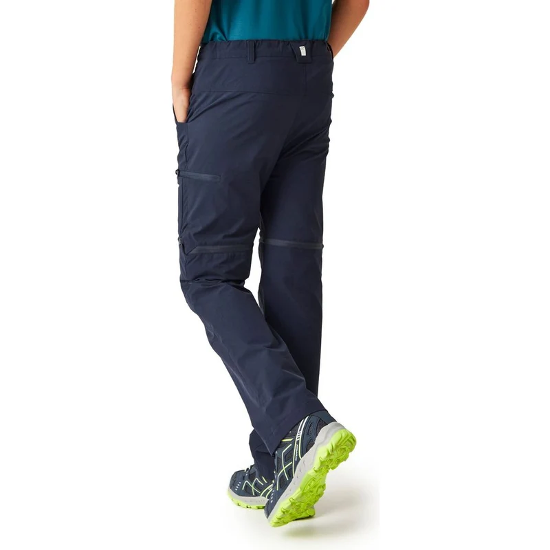 Regatta Highton Stretch Zip Off Kinder Outdoorhose navy