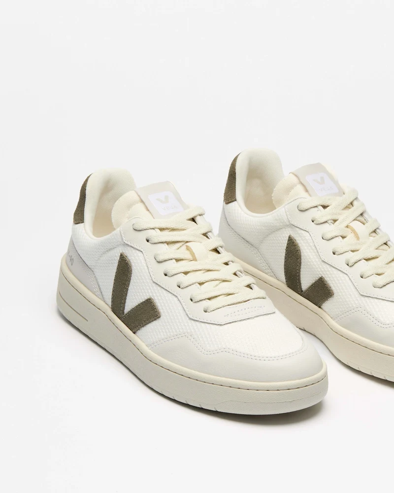 Veja V-90 B-Mesh White Khaki