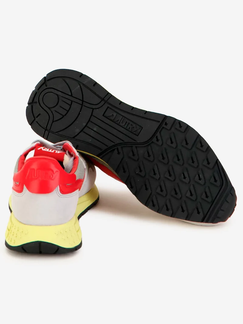 Sneakers Reelwind in suede e mesh grigie