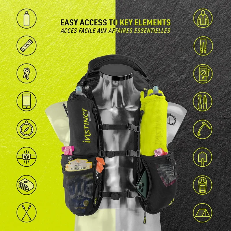 Instinct Trail | XX 20-24 L | Trailvest | Zonder flessen