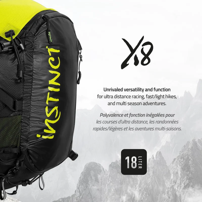 Instinct Trail | X8 18 L | Trailvest | Zonder flessen
