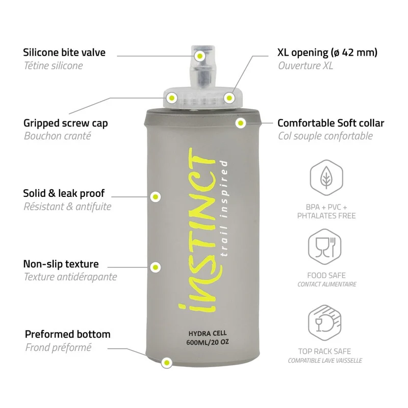 Instinct Hydracell 600 Soft Flask (600ml)