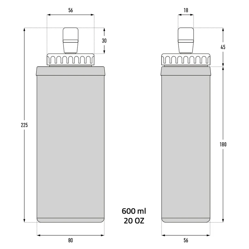 Instinct Hydracell 600 Soft Flask (600ml)