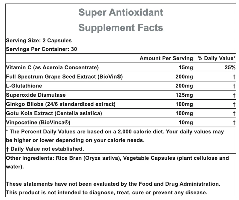 Hammer Nutrition | Superior Recovery | Super Antioxidant | 60 Capsules