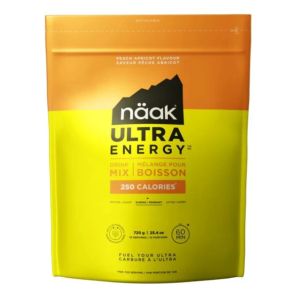 Näak Ultra Energy Drink Mix 250 (55g Carbs)