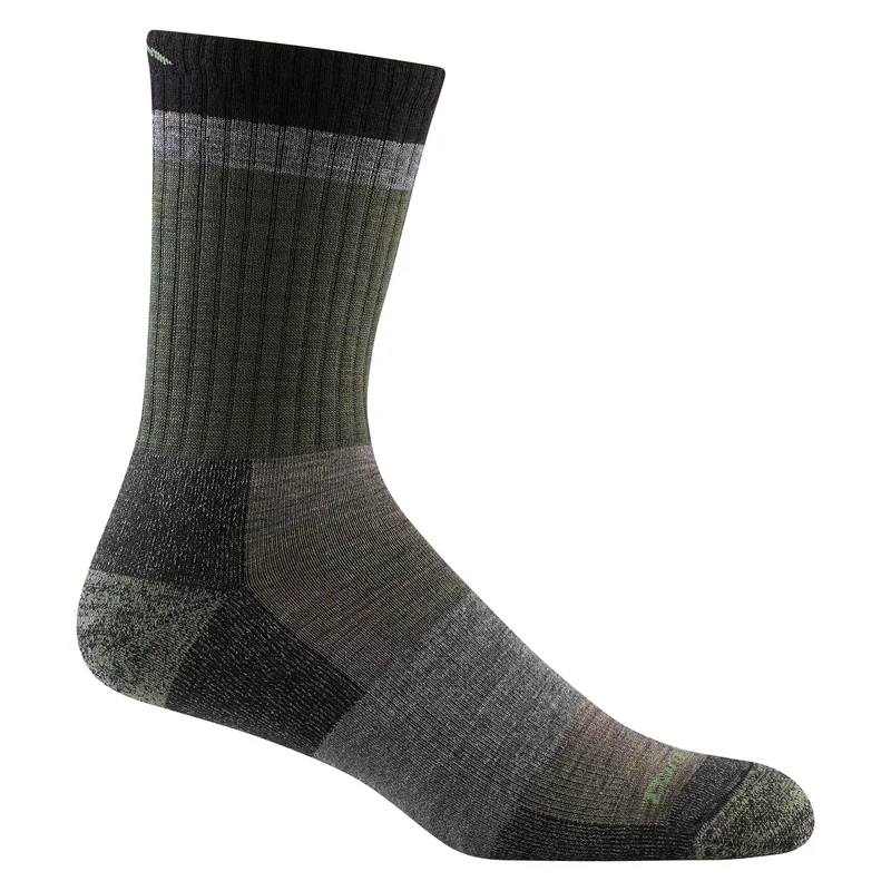 Darn Tough 1924 Heady Stripe Micro Crew Cushion Heren