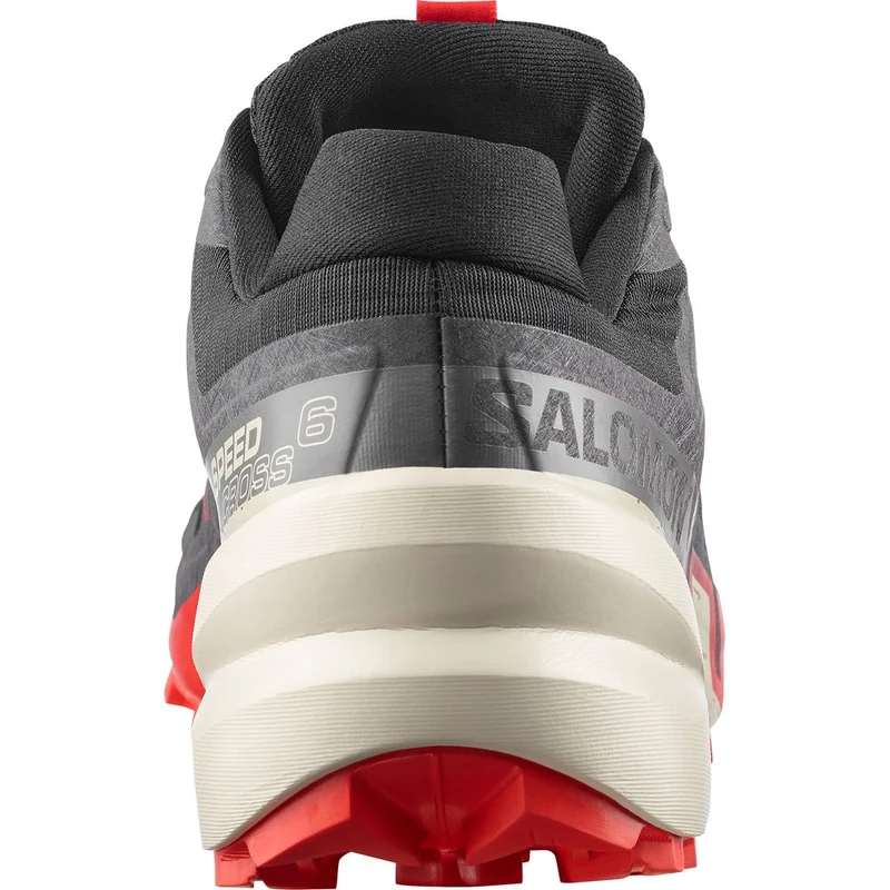 Salomon Shoes Speedcross 6 Herren Trailrunningschuh Black/fird/almilk black-fiery-red-almond-milk